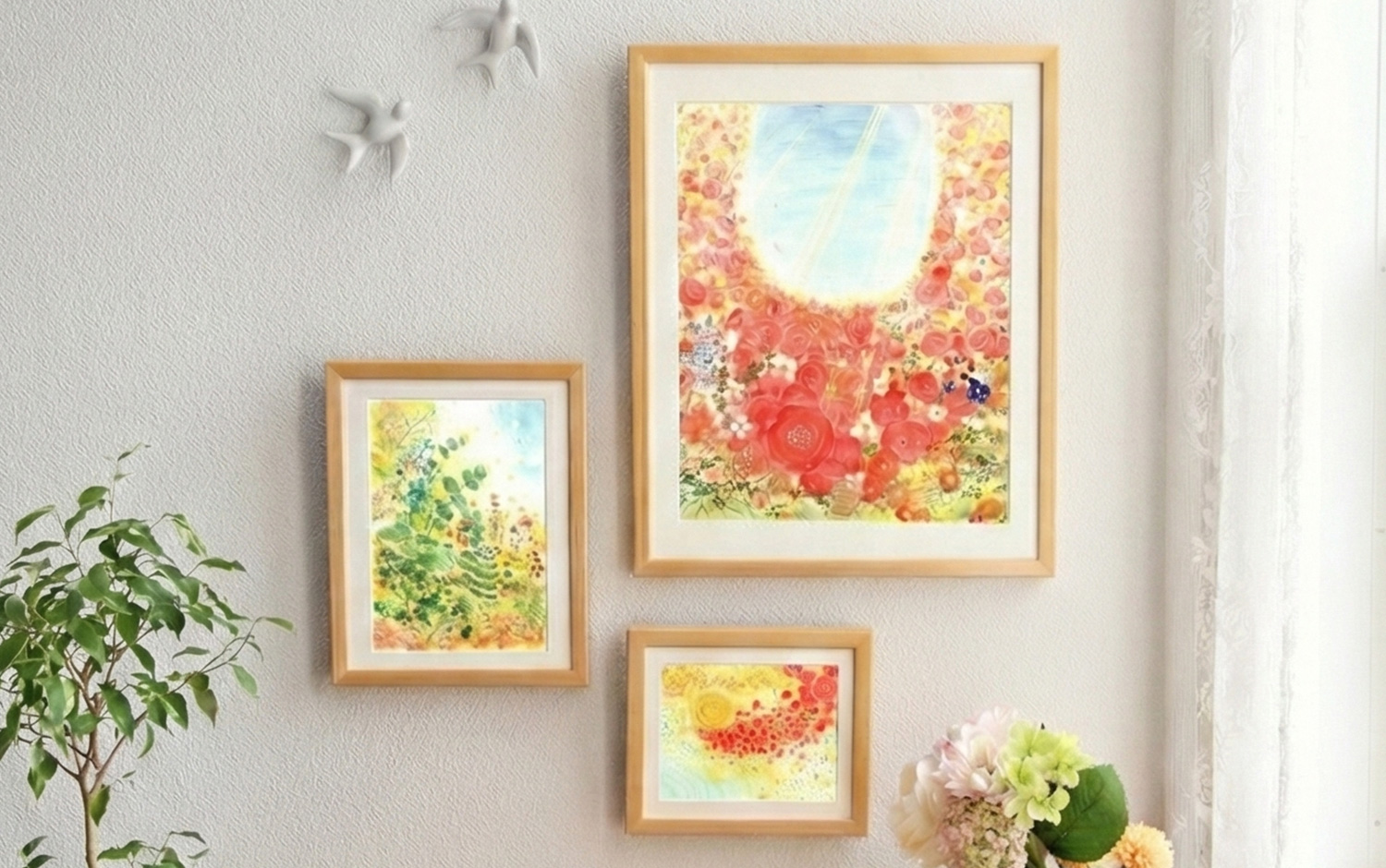 KAWAII ARTの額装アート